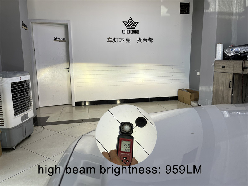 BMW xenon headlight effect