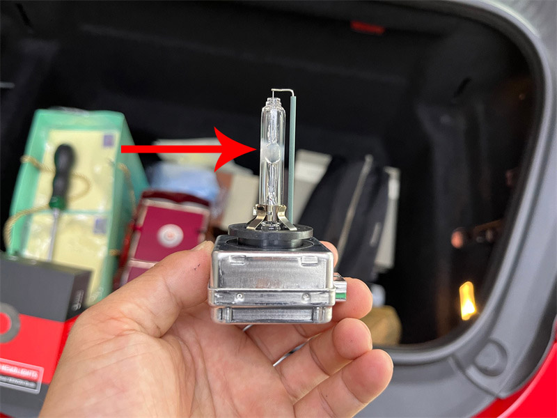 Porsche D3S xenon bulb picture