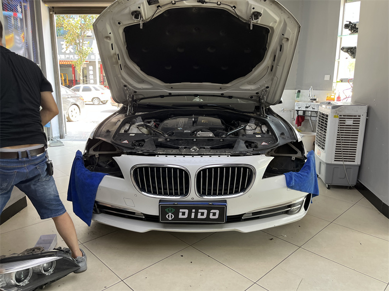 BMW transfer headlight progress