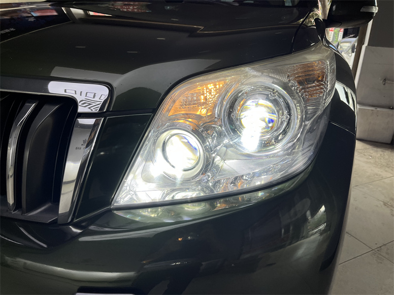 Land Cruiser Prado headlight upgrade