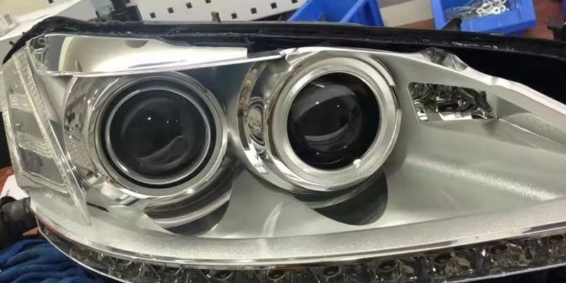 Benz S lens installtion