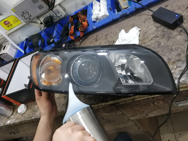Restoring Headlight by  fumigate image
