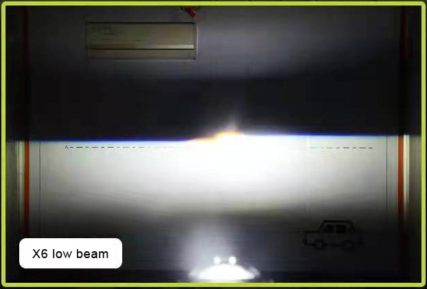 X6 low beam