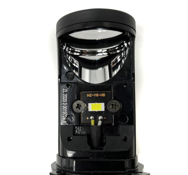 H4 mini lens high beam picture