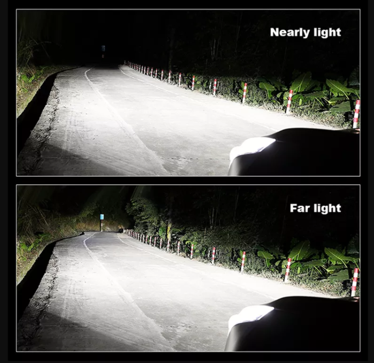light effect of H4 mini lens