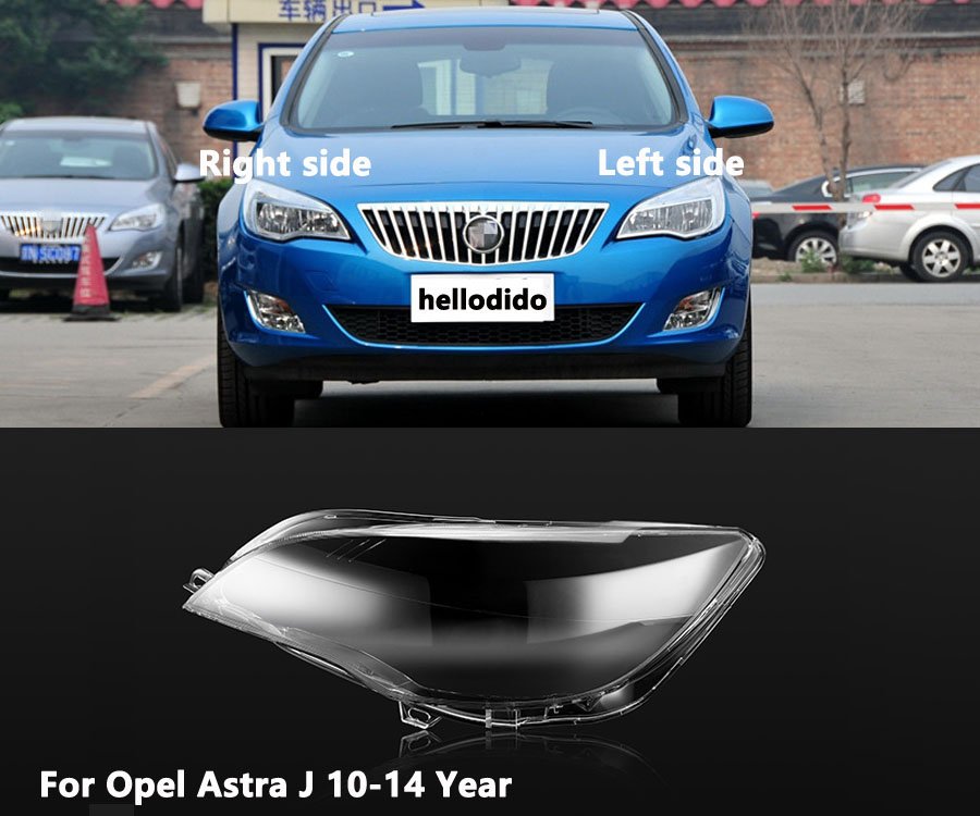 Astra J headlight lens cover